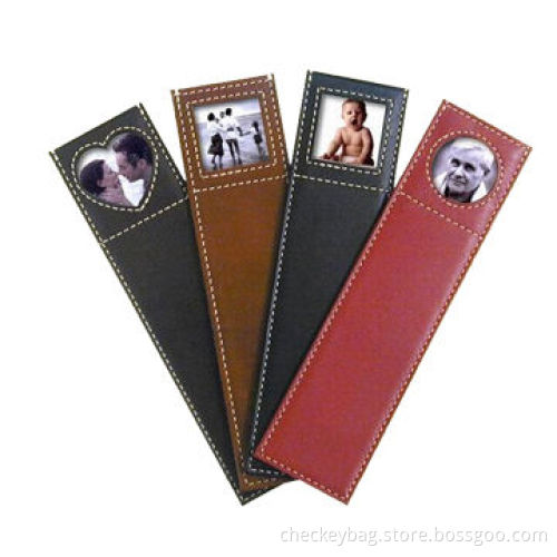 Leather bookmark, measures 6.5*1.5*0.125 inches
